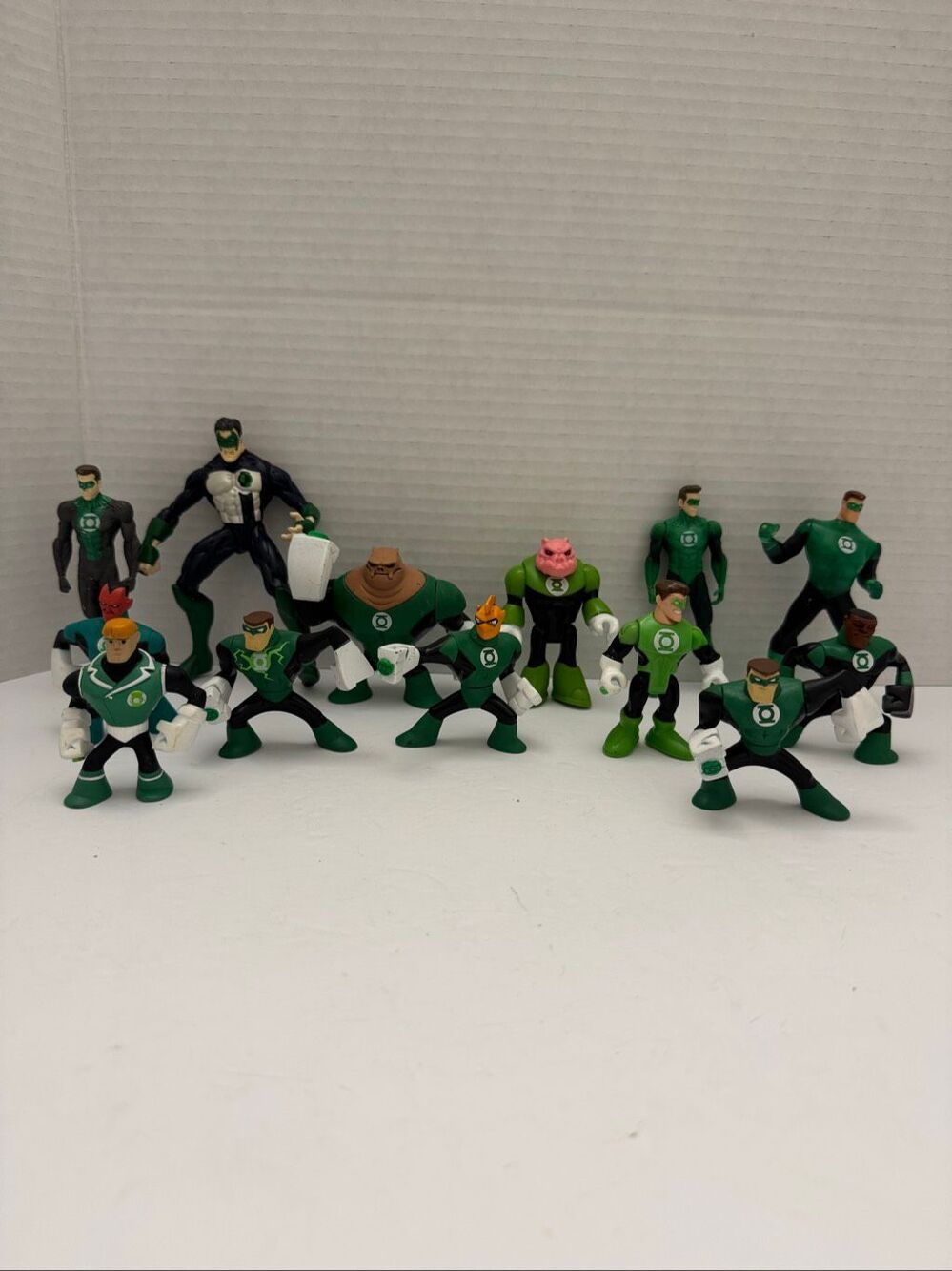 Green Lantern Action League Character Lot of 13 Action Figures